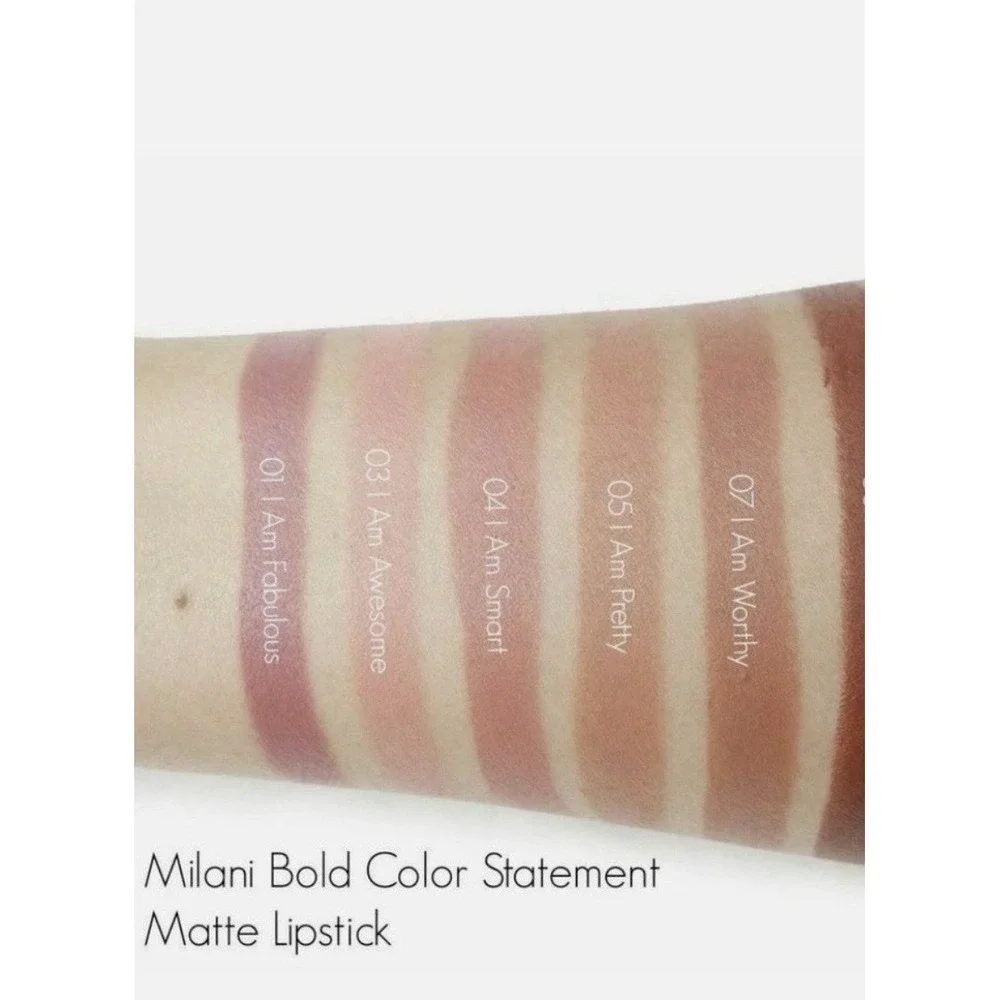Milani Bold Color Matte‎ Lipstick 07 I Am Worthy